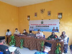 Waka Polsek Mapsu Hadiri Musrenbang RKPD Tahun 2021 Kecamatan Sanrobone
