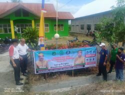 Kepala Korwil Upt Kec Watang Sidenreng Kerja Bakti Benahi Pekarangan di HUT Sidrap ke-677