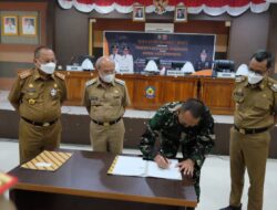 Pemkab Jeneponto MoU Kodim 1425 Laksanakan Program Bedah Rumah