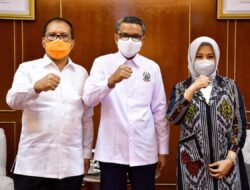 Sebelum Pelantikan, Danny-Fatma Temui Gubernur Sulsel