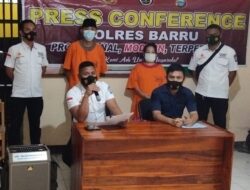 Diduga Edarakan Sabu Pasutri Diamankan Tim Satuan Narkoba Polres Barru