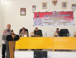 Kapolres Soppeng Gelar Tatap Muka Bersama Tripika dan Tiga Pilar se Kec. Lalabata