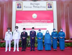 Pasangan Sipil Sempurna Barru Dilantik, Untuk Bawa Barru Maju dan Sejahtera