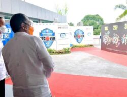 Wali Kota Danny Paparkan Makassar Recover ke Presiden Jokowi