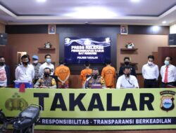 Kapolres Takalar Release Pengungkapan Kasus Pencurian Sepeda Motor di Warkop 75