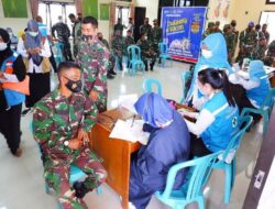 Personil Kodim 1420 Sidrap Terima Vaksin Covid-19 Tahap Pertama, Dodi Nur Hidayat Ucapkan Terima Kasih pada Pemda