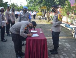 Polres Barru Gelar Deklarasi Pencanangan Zona Integritas Menuju WBK Dan WBBM