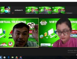 Wujudkan Pencapaian Mutu Pendidikan, Tim CSR PT Pasangkayu gelar Training Virtual