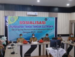 Pemda Barru Semakin Canggih, Tanda Tangan Pejabatnya Pun Di Elektronikkan