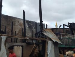 Si Jago Merah Mengamuk, Empat Rumah Hangus Terbakar di Jl. Rappokalling Utara