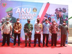 Wabup Barru Hadiri Peluncuran Tagline “Aku Sahabat Rakyat” Kodam XIV/Hasanuddin Di Depan Monumen Cinta Ainun Habibie