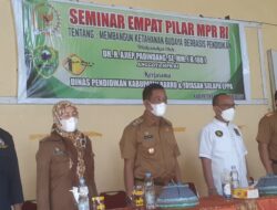 Anggota MPR RI Sosialisasi 4 Pilar di Barru, Wabup Aska M Beri Apresiasi