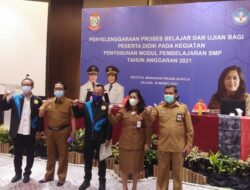 Workshop Penyusunan Modul Pembelajaran Oleh Forum MGMP SMP Kota Makassar