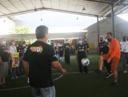 Silaturahmi Bersama Angkatan, Wali Kota Danny Buka Liga Futsal IKA SMANSA Makassar