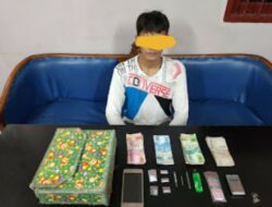 Team Opsnal Polsek Mandau Ciduk Pria, Diduga Bandar Narkoba   