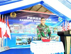 Danlantamal VI Resmikan Kampung Bahari Nusantara di Untia Makassar