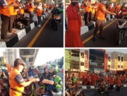 Komunitas Golorong Indonesia Berbagi Takjil dan Masker di Bulan Suci Ramadhan 1442 Hijriah