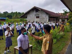 SMP Negeri 1 Waris Laksanakan Belajar Tatap Muka dengan Tetap Memperhatikan Prokes Covid-19