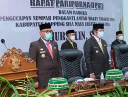 Bupati Soppeng, Beri Ucapan Selamat Atas Terlantiknya Mursalin,SE Sebagai Anggota DPRD
