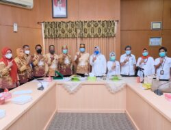 Asisten Administrasi Umum Pemkab Soppeng, di Dampingi Kadinkes Hadiri Acara Pertemuan Audiensi BPOM RI