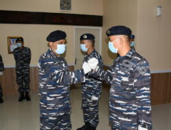 Letkol Laut (KH) Zainal, S.Pd., M.A.P., Resmi Jabat Kadisminpers Lantamal VI