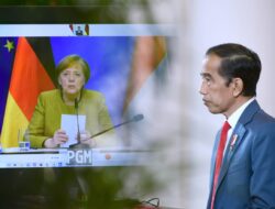 Presiden Jokowi dan Kanselir Angela Merkel Lakukan Pertemuan Bilateral secara Virtual