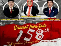 Selamat Hari Jadi Ke-158 Tahun Kabupaten Jeneponto