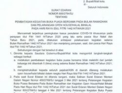 Mendagri Minta Kepala Daerah Lakukan Pembatasan Buka Puasa Bersama dan Larang Kegiatan Open House