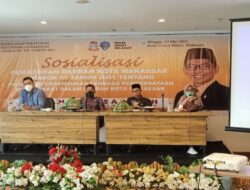 Muchlish A Misbah Gelar Sosper, Tentang Pedoman Pembentukan LPM di Ball Room Hotel Grand Maleo Makassar