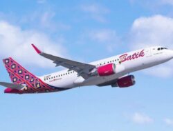 Pesawat Batik Air Tabrak Garbarata Saat Mendarat di Bandara I Gusti Ngurah Rai, Mesin Kiri Atas Robek