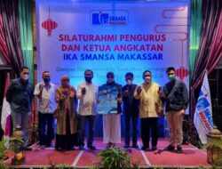 Terapkan Prokes, Danny Hadiri Tenas Ketiga IKA Smansa Makassar