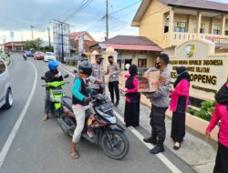 Wujud Kepedulian Polri, Sat Binmas Polres Soppeng bersama Bhayangkari Lakukan Ini