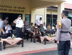 Bupati Wajo Pimpin Apel Gelar Pasukan Ops Ketupat Tahun 2021 Di Mapolres Wajo