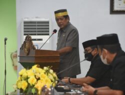 Bupati Soppeng Hadiri Rapat Paripurna DPRD, Rancangan Awal RPJMD Thn 2021- 2026