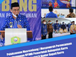 Visi RPJMD 2021-2026, Barru yang Sejahtera, Mandiri, Berkeadilan, dan Bernafaskan Keagamaan