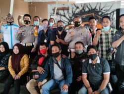 Kasat Lantas Polres Wajo, Adakan Silarurahmi Bersama Awak Media, Ini Tujuannya