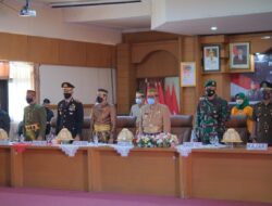 Wabup Soppeng Ikuti Upacara Peringatan Hari Lahir Pancasila Tahun 2021, Presiden RI Joko Widodo Bertindak Sebagai Inspektur Upacara