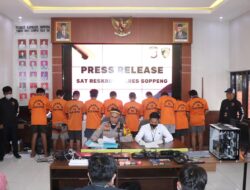 Polres Soppeng Kembali Gelar Press Release Pengungkapan Kasus Hacker