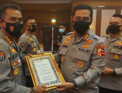 Kabid Humas Polda Banten, Raih Penghargaan Humas Terbaik III