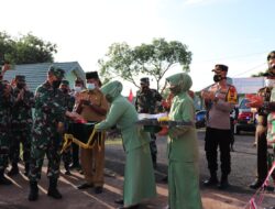 Kapolres Soppeng Hadiri Kunker Pangdam XIV Hasanuddin Dalam.Rangka Resmikan Lapangan Tembak Kodim 1423