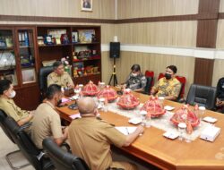 Sekda Barru Terima Kunjungan Komisioner PPID Provinsi Sulawesi Selatan