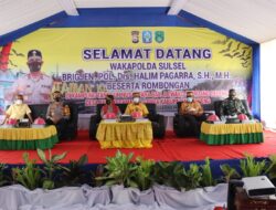 Wakapolda Sulsel Kunjungi Kampung Tangguh Nusantara Balla Ewako Sitiroang Deceng Desa Belo Kec. Ganra Kab. Soppeng