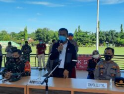 Sambut HUT Bhayangkara Ke-75, Bupati Takalar Berikan Apresiasi Vaksinasi Massal