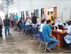 Kapolres Touna Turun Pantau Vaksinasi Serentak di PT. Saraswati Coconut