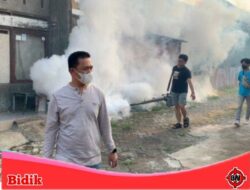 Dewan Makassar Kasrudi Laksanakan Kegiatan Fogging Ditiga Titik