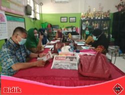 UPT SPF SD. Inpres Tello Baru 1/2 Makassar, Displin Prokes Pada PPDB 2021.