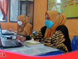 Patuhi Protokol Kesehatan Pada Pelaksanaan PPDB online UPT SPF SD Negeri Ujung Tanah 2 Makassar