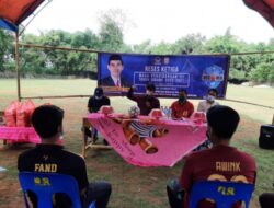 Ketua DPRD Makassar Bantu Peralatan Olahraga Pemuda Lakkang