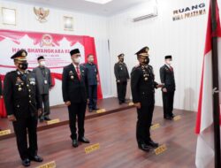 Hari Bhayangkara, Bupati dan Wakil Bupati Wajo Apresiasi Polri dalam Penanganan Covid-19