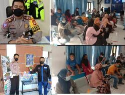 Hut Bhayangkara ke-75, Satlantas Polres Wajo Layani Pengambilan SIM Khusus/ Gratis Sebanyak 48, ini Harapan Kasat Lantas